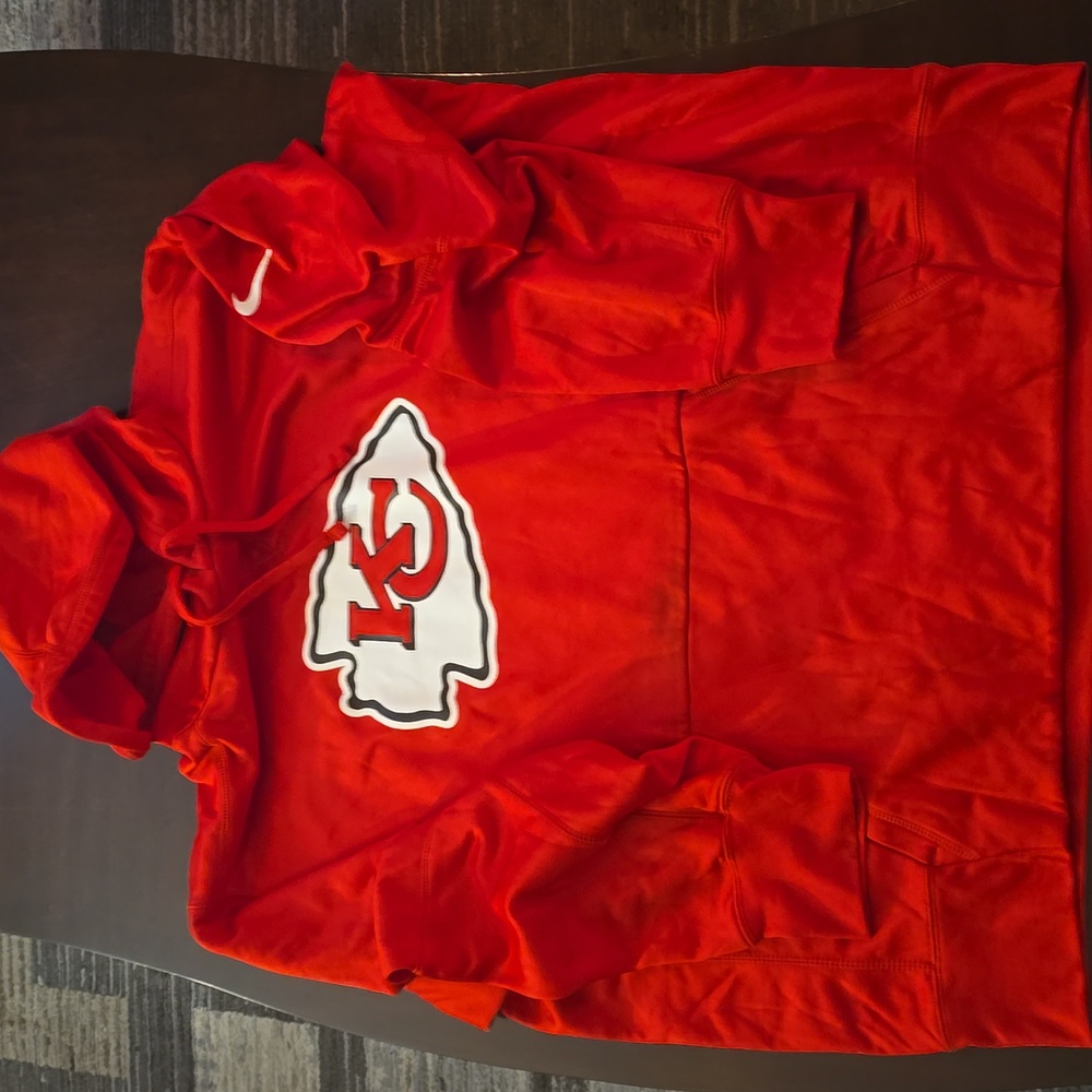 Nike XXL Red Fleece Hoodie